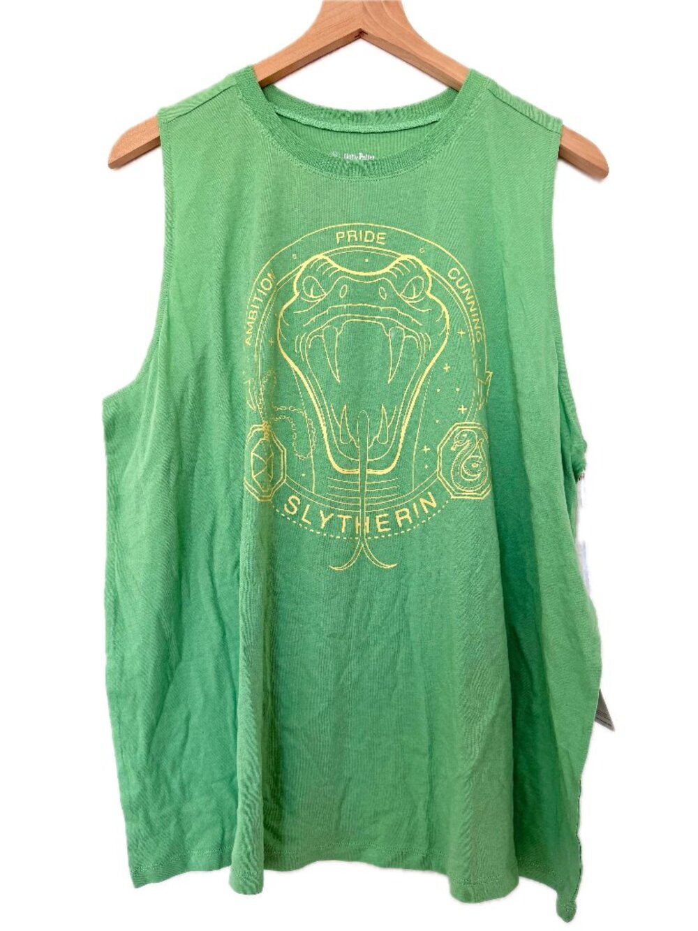 New Torrid Harry Potter Green Slytherin Classic Fit Crew Tank Top - Size 2X